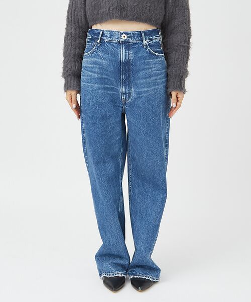 upper hights/アッパーハイツ】THE OLIVIA リラックスワイ （デニム