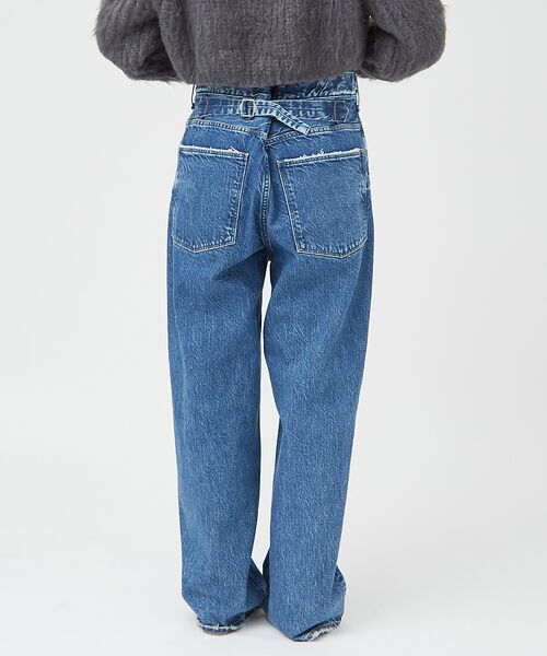 upper hights/アッパーハイツ】THE OLIVIA リラックスワイ （デニム