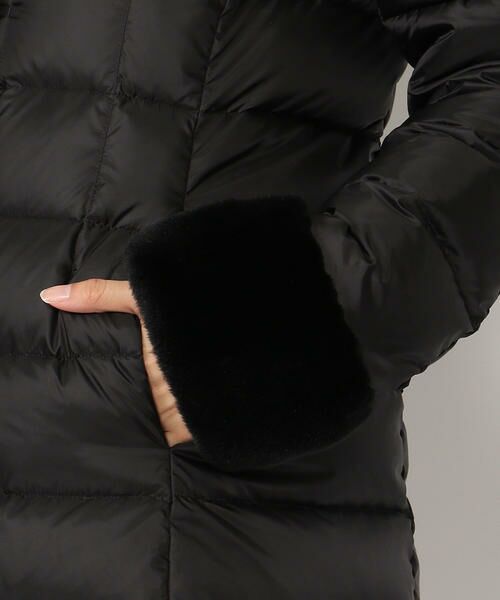 セール】 タフタファーコンビ ライトダウンコート （ダウンジャケット