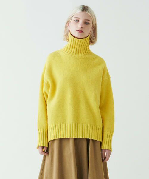 セール】 ウールカシミヤ ハイネックプルオーバー （ニット・セーター