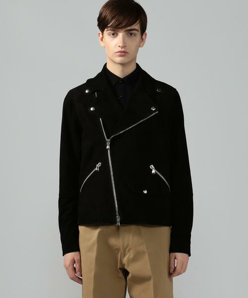 セール】 【別注】DENIM×TOMORROWLAND ゴートスエード ダブル