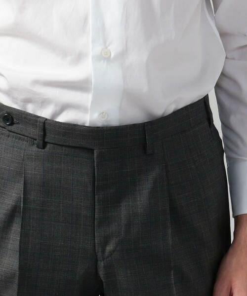 セール】 Super170'sウール 段返り3Bスーツ LORO PIANA WISH MADE IN