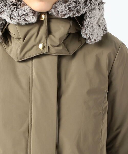 セール】 【別注】WOOLRICH×TOMORROWLAND BOW BRIDGE ダウンコート