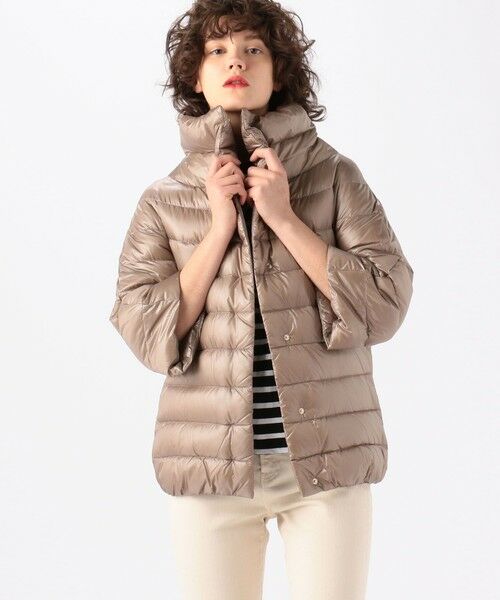 セール】 HERNO Iconico Sofia スタンドカラーダウンジャケット