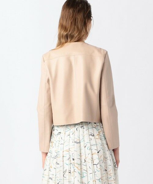 ラムレザー ジップアップブルゾン （レザーブルゾン・ジャケット