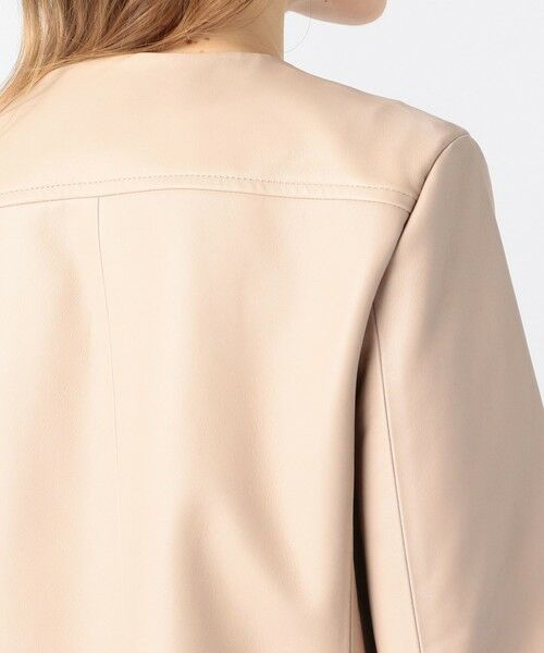 ラムレザー ジップアップブルゾン （レザーブルゾン・ジャケット