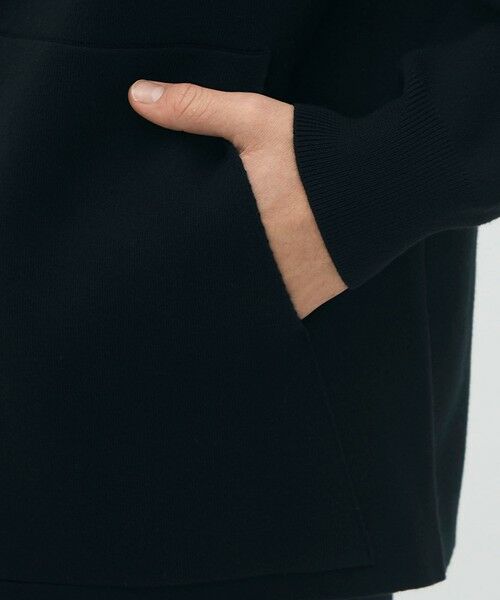 CABaN コットンカシミヤ ジップパーカ （ニット・セーター