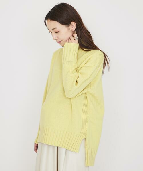 セール】 ラムカシミヤ タートルネックプルオーバー （ニット