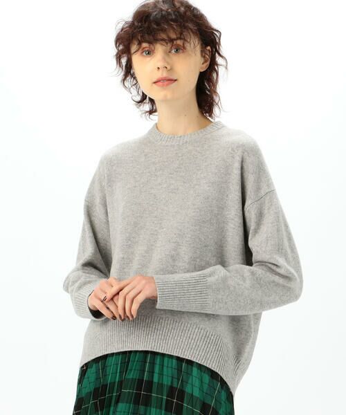 セール】 ラムカシミヤ クルーネックプルオーバー （ニット・セーター