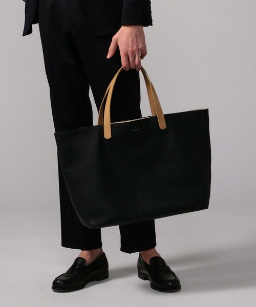 セール】 TOMORROWLAND シュリンクレザー トートバッグ （トートバッグ