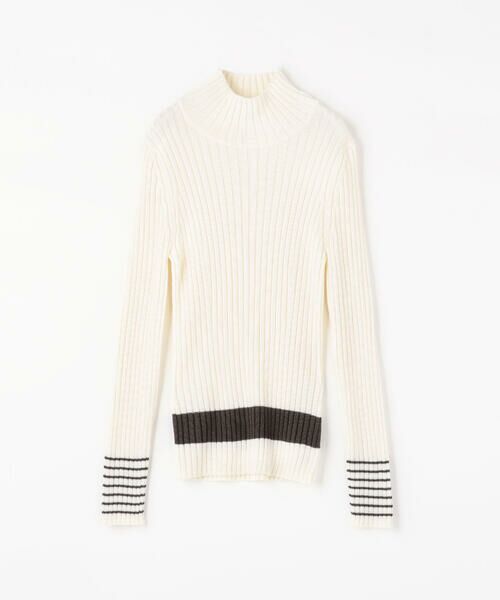 セール】 ウールシルクリブ タートルネックプルオーバー （ニット