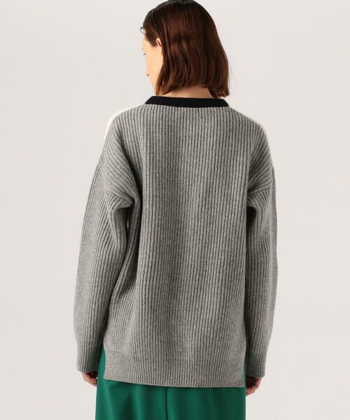 セール】 ウールナイロン クルーネックプルオーバー （ニット