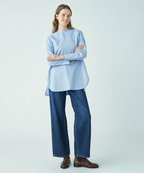 デニム ワイドストレートパンツ （デニムパンツ）｜TOMORROWLAND