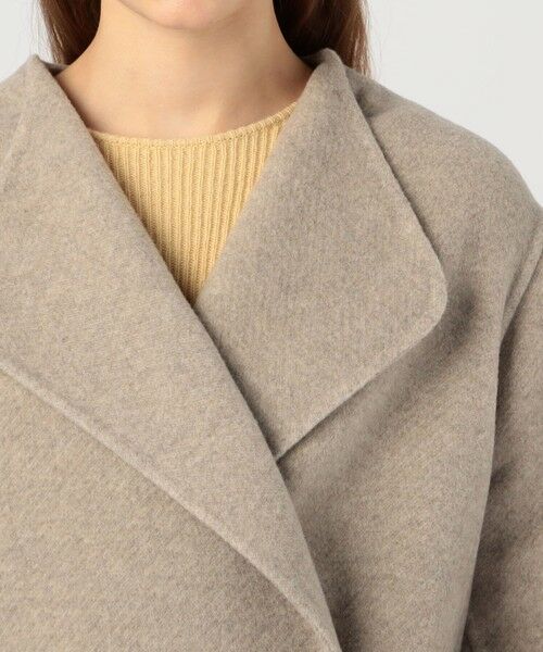 セール】 ウールカシミヤダブルフェイス オーバーサイズドコート