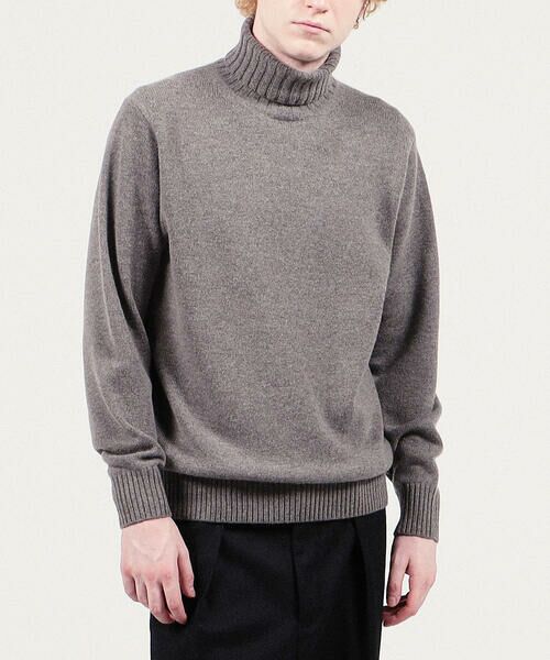 セール】 スーパーファインラムウール タートルネックニット （ニット