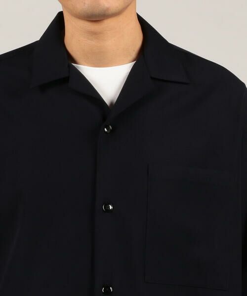 セール】 ウールレーヨン オープンカラーシャツ （シャツ・ブラウス