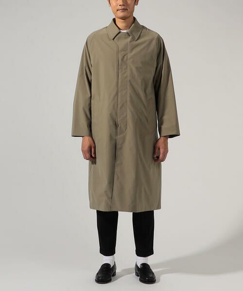 セール】 ポリエステルツイル リバーシブルステンカラーコート