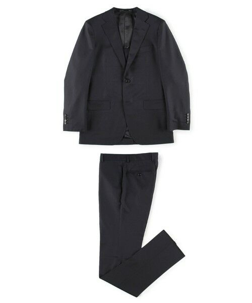 セール】 Super150's ウール シングルブレステッド2Bスーツ REVENGE