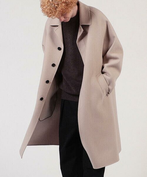 セール】 ウールリバー ステンカラーコート （ステンカラーコート