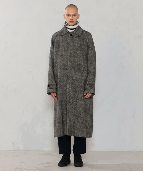 ヴァージンウール ツイードコート （その他アウター）｜TOMORROWLAND