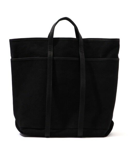 セール】 【別注】AMIACALVA レザーハンドルキャンバストート （トート