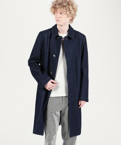 セール】 MACKINTOSH DUNKELD コットンデニム ステンカラーコート