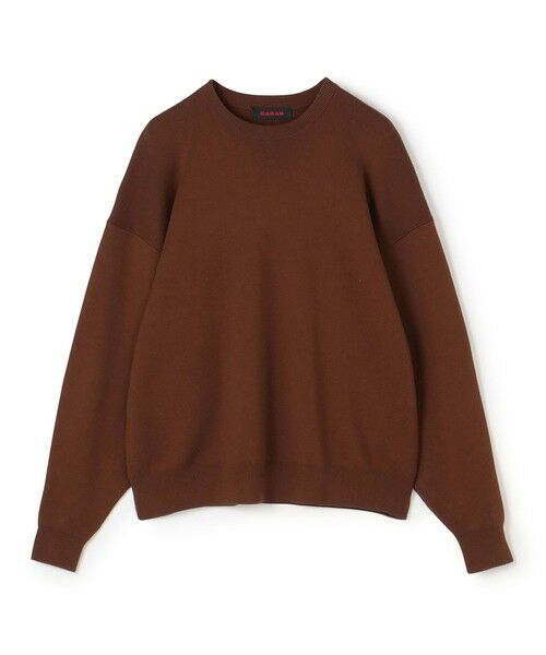 CABaN コットンカシミヤ クルーネックプルオーバー （ニット・セーター