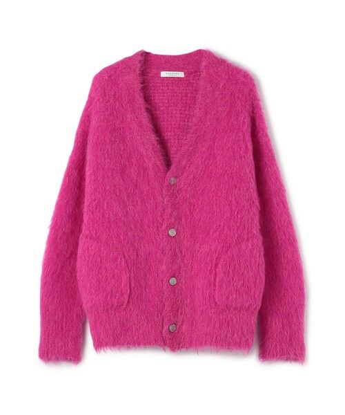 セール】 フラッフィーアルパカ Vネックカーディガン （カーディガン