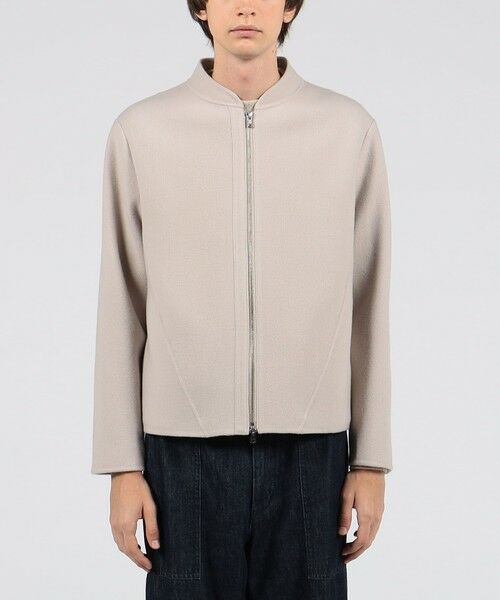 セール】 Super170'sウールメルトン ショートブルゾン （ブルゾン