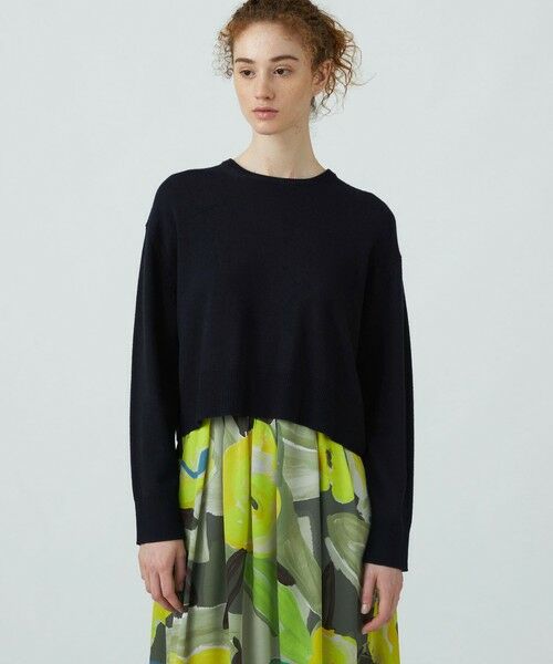 セール】 エクストラファインウール クルーネックプルオーバー