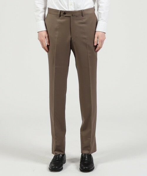 セール】 Super110'sウールシルク シングルブレステッド2Bスーツ