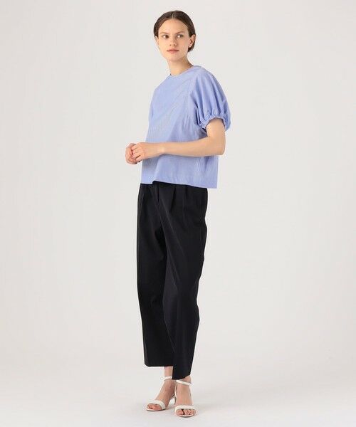 セール】 コットンブロード パフスリーブブラウス （シャツ・ブラウス