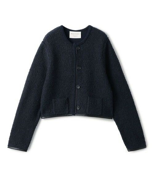 セール】 パイピング クルーネックカーディガン （カーディガン