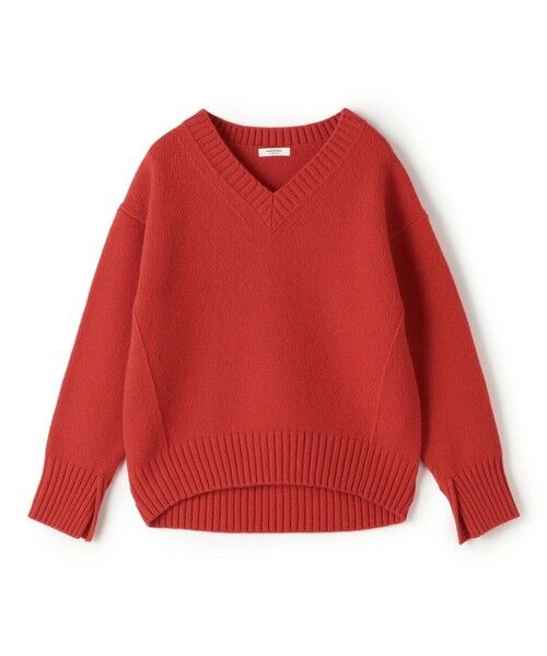 ラムカシミヤ Vネックプルオーバー （ニット・セーター