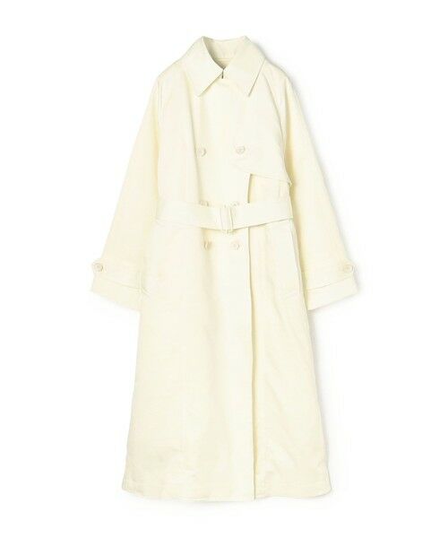 セール】 ポリエステルスムースダブルクロス トレンチコート