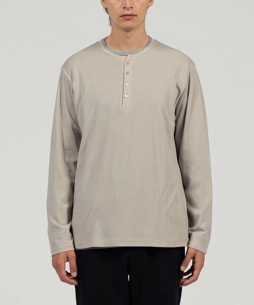 セール】 ストレッチ天竺 レイヤードカットソー （カットソー