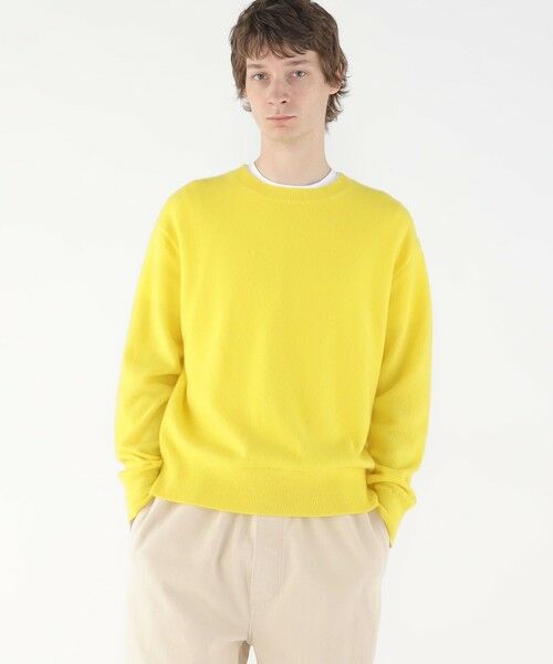 セール】 バルキーカシミヤ クルーネックプルオーバー （ニット