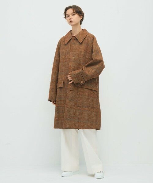 CABaN マルチカラークロス ステンカラーコート （その他