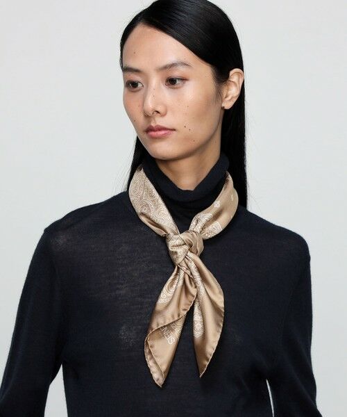 セール】 AENEIS BANDANA シルクスカーフ （バンダナ・スカーフ