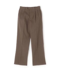 セール】 ストレッチポンチ ノープリーツ スリムパンツ （スラックス