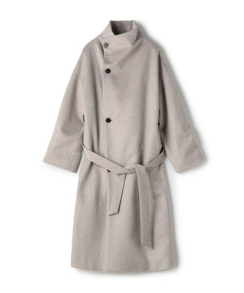 カシミヤビーバー ハイネックロングコート （その他アウター