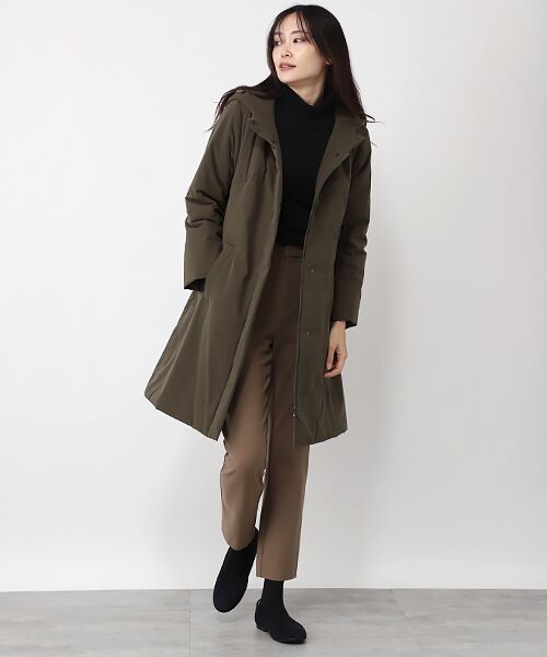 セール】 タフタフード付きロングコート （その他アウター）｜TABASA