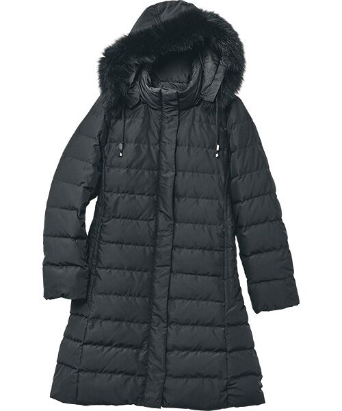 フォックスファー付ダウンコート （その他アウター）｜TAKASHIMAYA