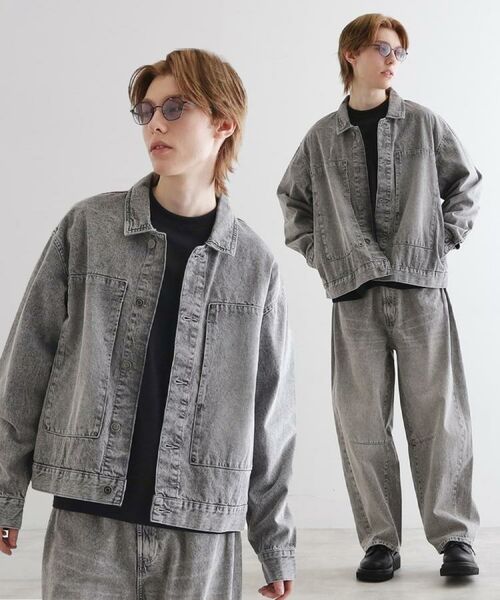 セール】 【上下2点セット】オールドデニムセットアップ （Gジャン