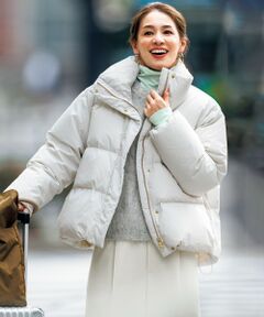 VERY掲載 / 自宅で洗濯OK / 軽量で暖かい】TAIONコラボ ショートダウン