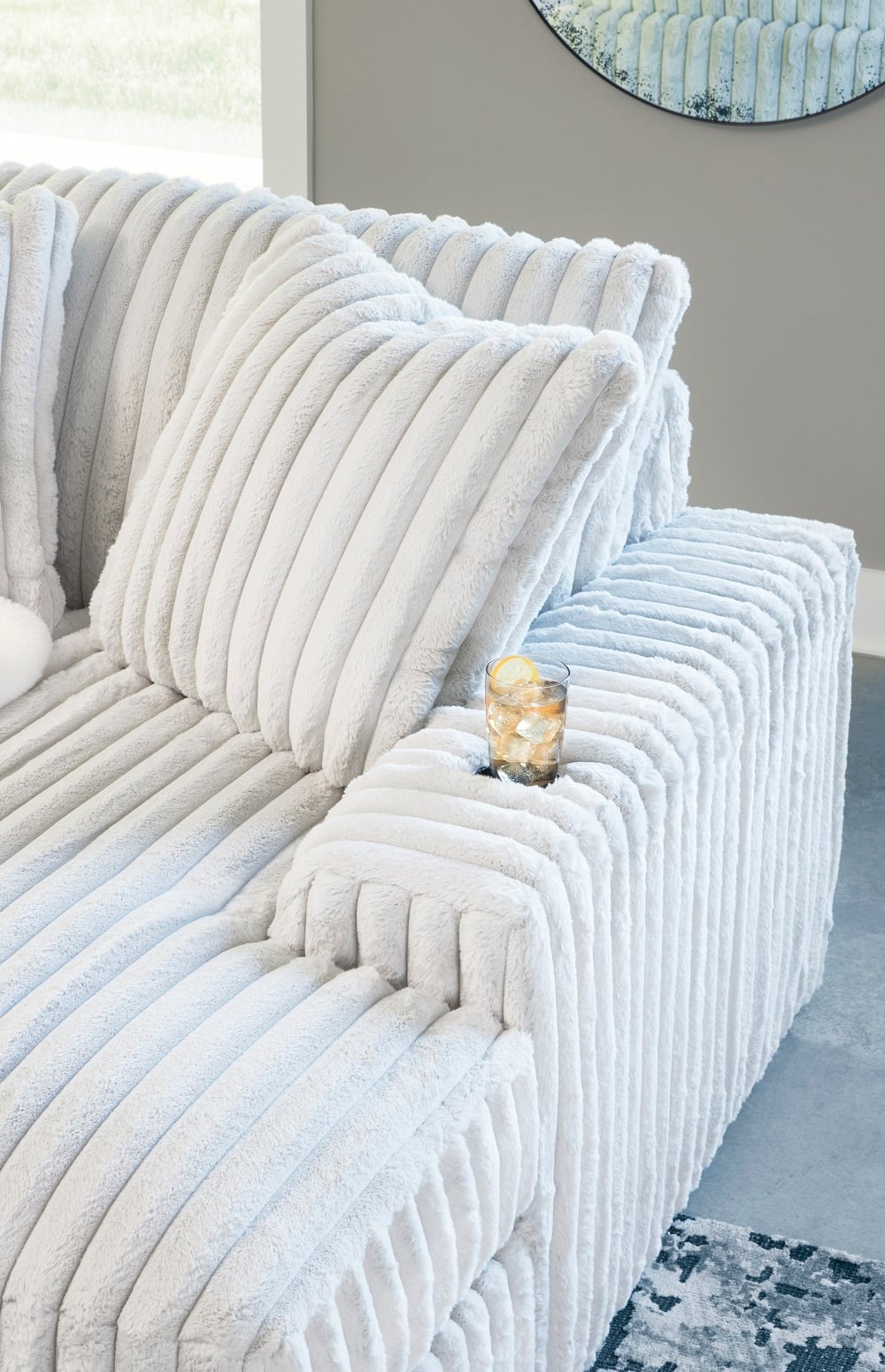 Stupendous Oversized Chaise | The Furniture Mart