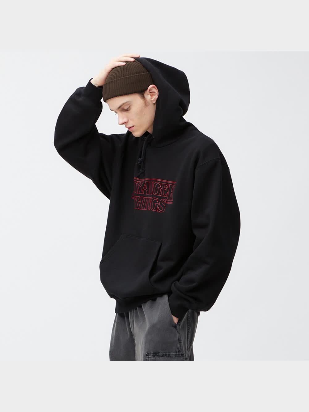 GU公式 | ヘビーウェイトスウェットパーカ(長袖) Netflix