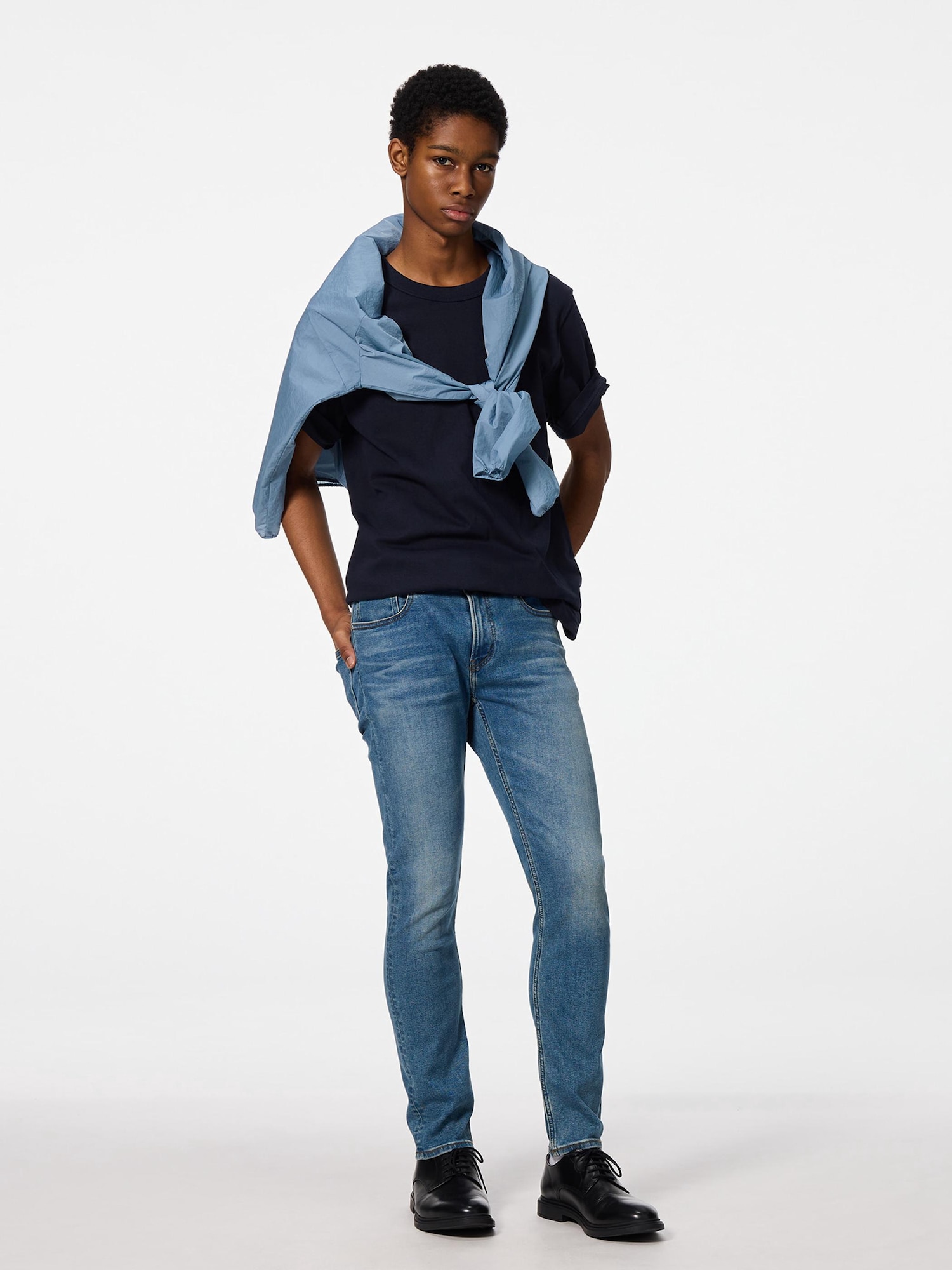 GU公式 | ウルトラストレッチスキニージーンズ(丈標準76.0cm)