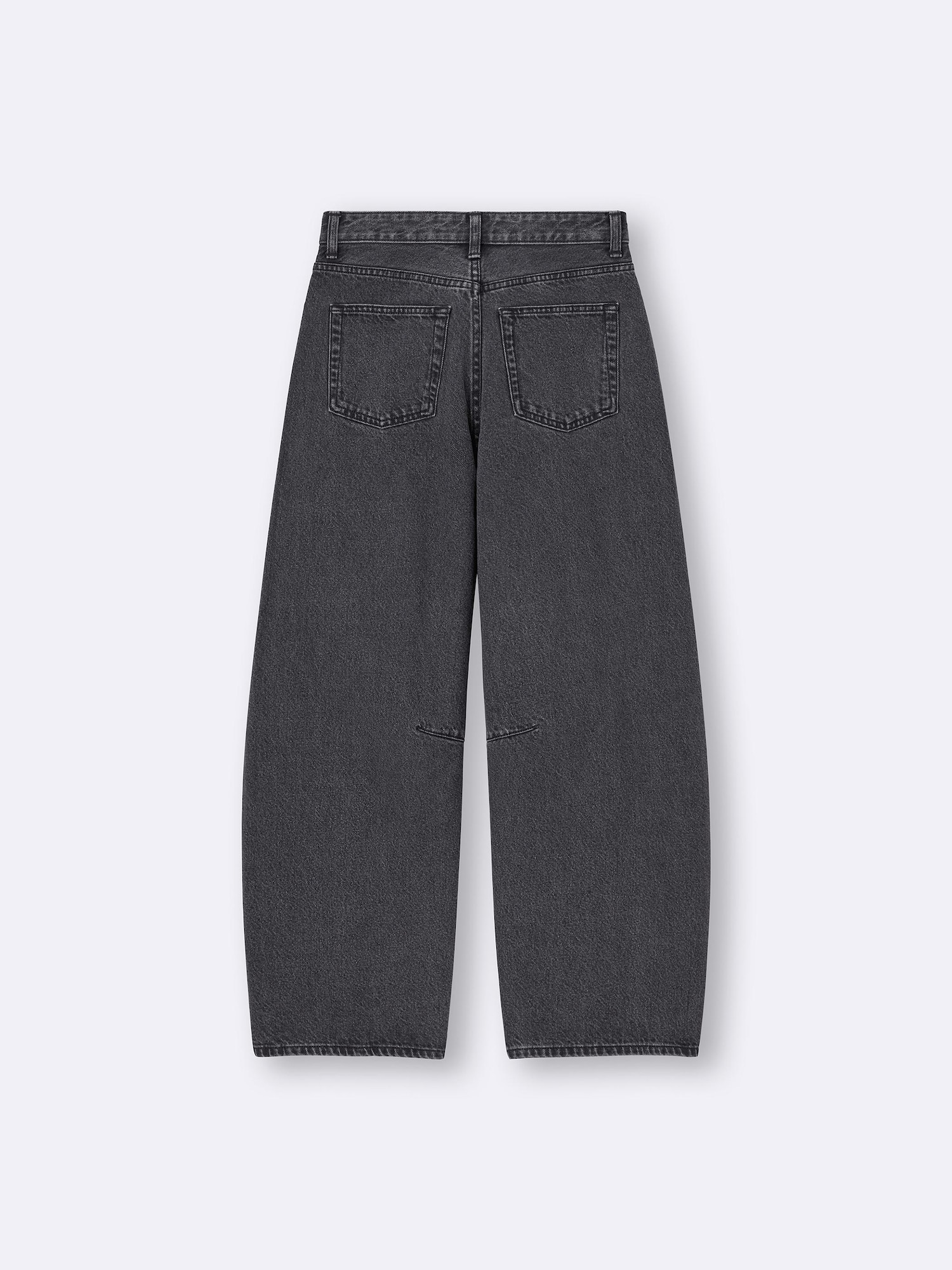 GU公式 | バレルレッグジーンズ(丈標準71.0～75.0cm)