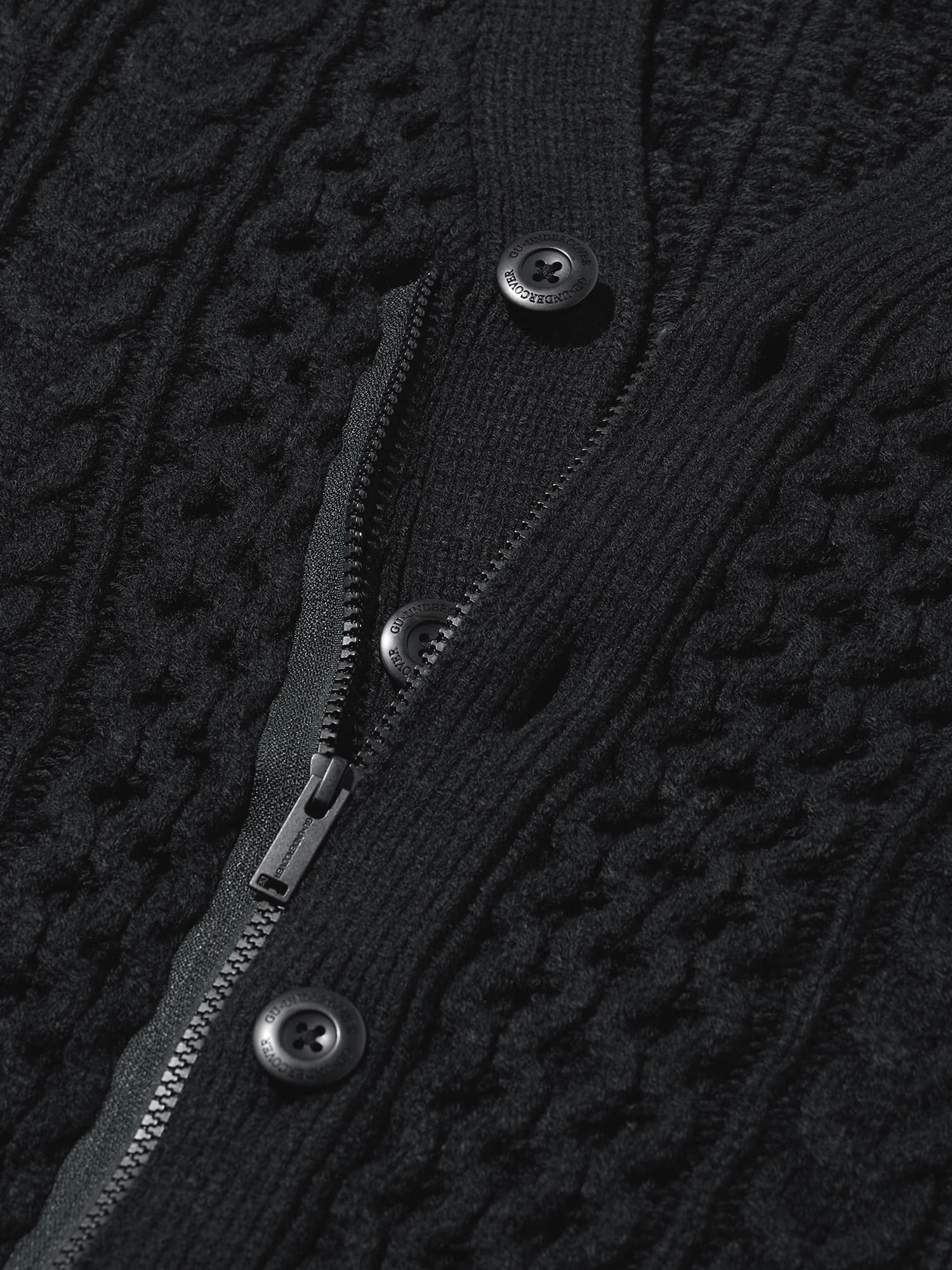 GU公式 | ケーブルカーディガン UNDERCOVER